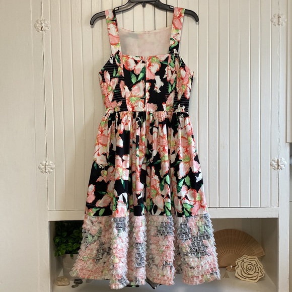 Unique Vintage Retro 50’s A-line Dress - Picture 6 of 10